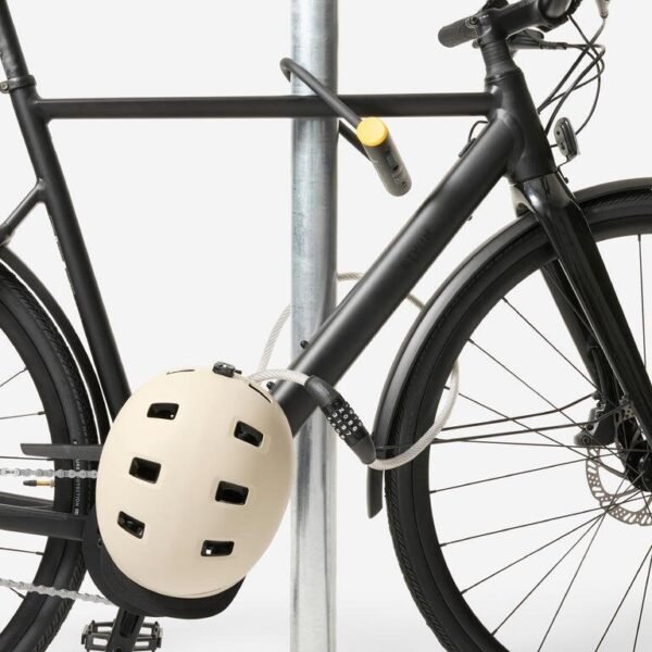 BIKE ACCESSORIES ANTI THEFT SPIRAL LOCK CODE 120