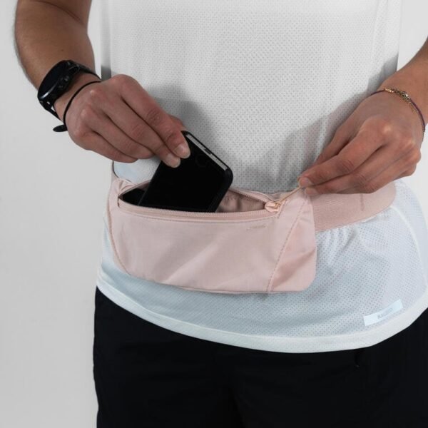 KIPRUN Basic 2 Unisex Smartphone Running Waistband Pink