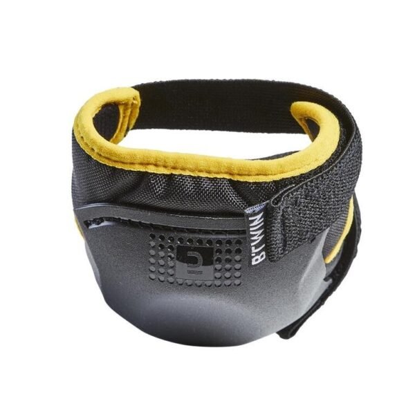 one-size-cycling-elbow-and-knee-protectors-set-3-6-years-yellow-btwin-8650737-3.jpg One Size Cycling Elbow and Knee Protectors Set 3-6 Years - Yellow